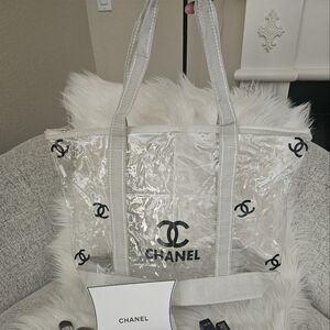 Transparent Tote Bag Shopping Bag Beach Bqg